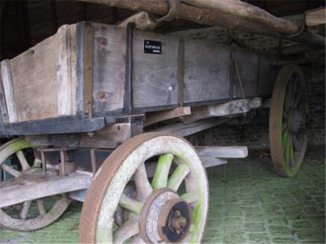 Boerenwagen met vast paneel, Karrenmuseum Essen